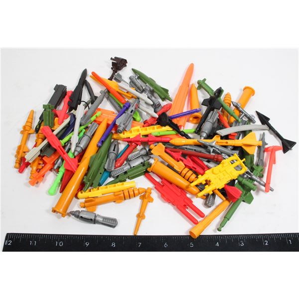 #650 Vintage G.I. Joe ARAH Missile Bomb Parts Lot