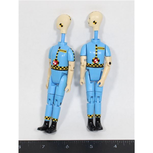 #656 Tyco Crash Dummies Pitstop Action Figures
