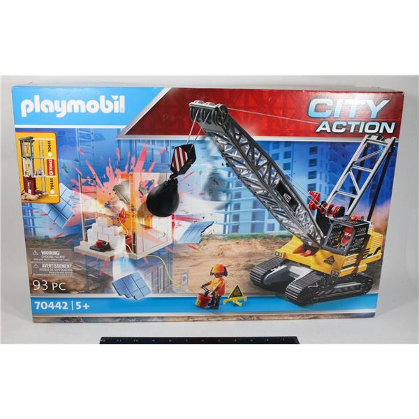 #659 Sealed Playmobil City Action 70442 Excavator
