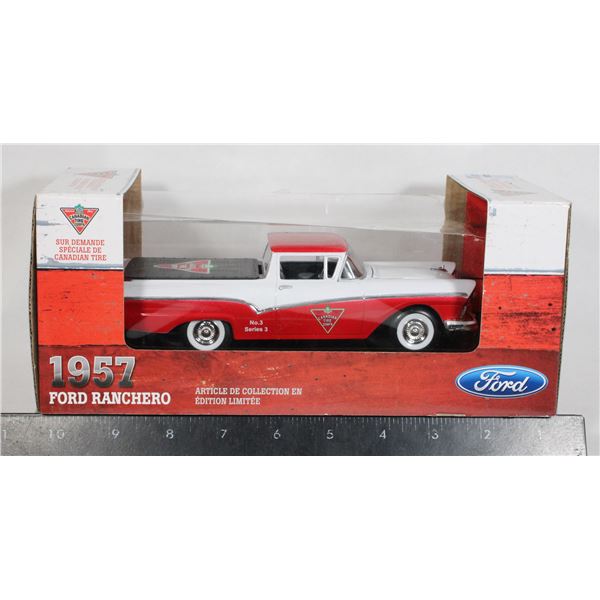 #672 1:24 1957 Ford Ranchero Diecast Boxed