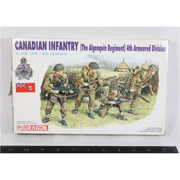 #683 Dragon 1:35 Model Kit WW2 Canadian Infantry