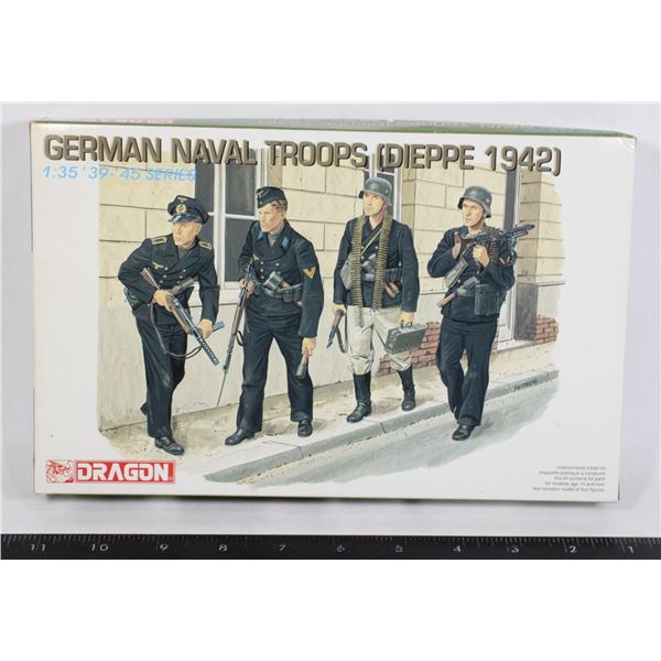 #687 Dragon 1:35 Model Kit German Naval Troops