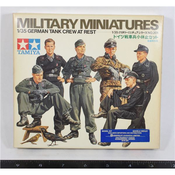 #688 Dragon 1:35 Model Kit WW2 German Tank Crew