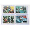 Image 1 : #808 1966 O-Pee-Chee Batman Card #6,31,52,54 Lot