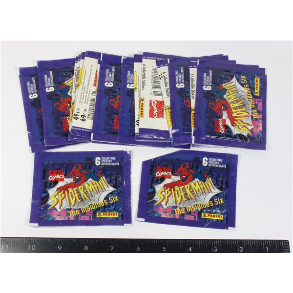 #813 Marvel Comics Panini Spider-Man Sticker Cards