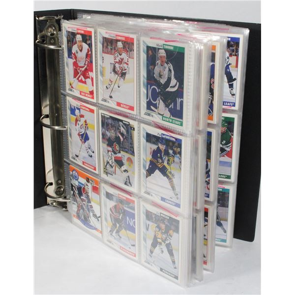 #836 390+ NHL Hockey Cards in Binder Score 1992