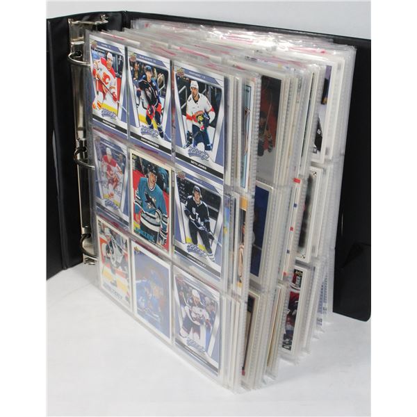 #837 400+ NHL Hockey Cards in Binder Assorted