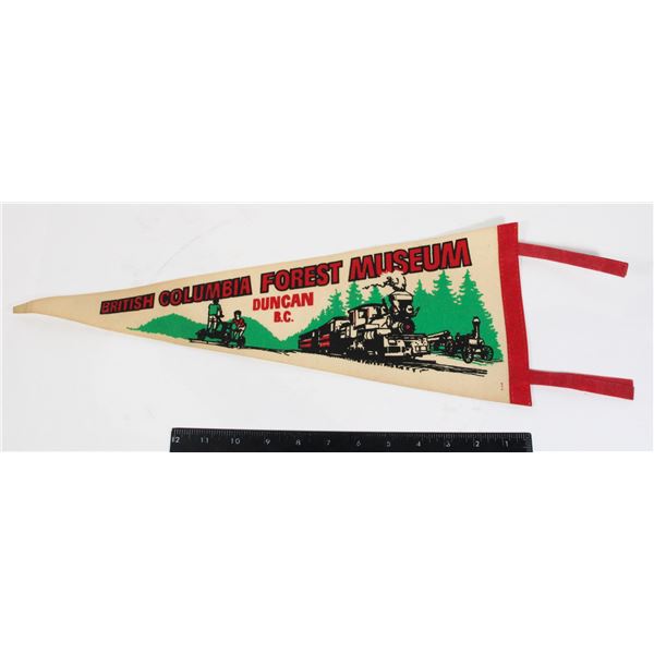 #850 Pennant British Columbia Forest Museum BC