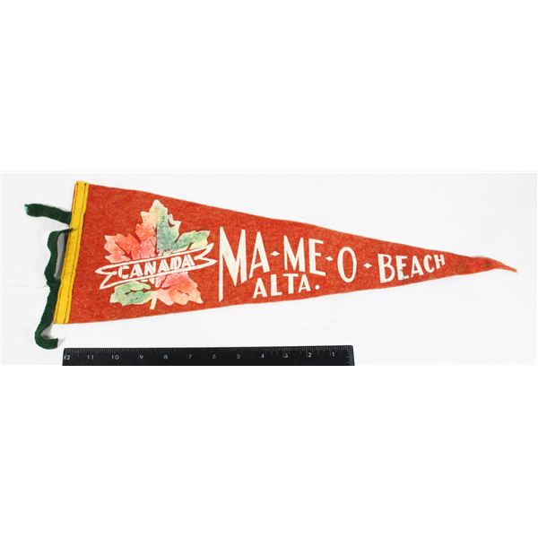 #852  1900's Pennant  Mameo Beach Alberta Canada
