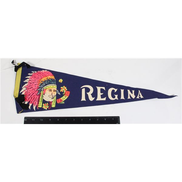 #855  1950's Pennant Regina Chief Manitoba Canada