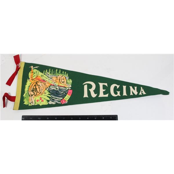 #856  1900's Pennant Regina Manitoba Beaver
