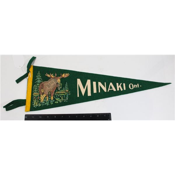 #861  1900's Pennant Minaki Ontario Canada Moose