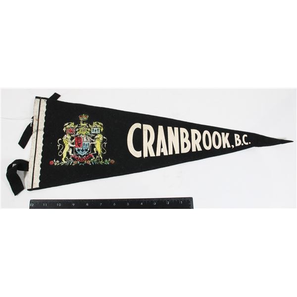 #865  1900's Pennant Cranbrook British Columbia
