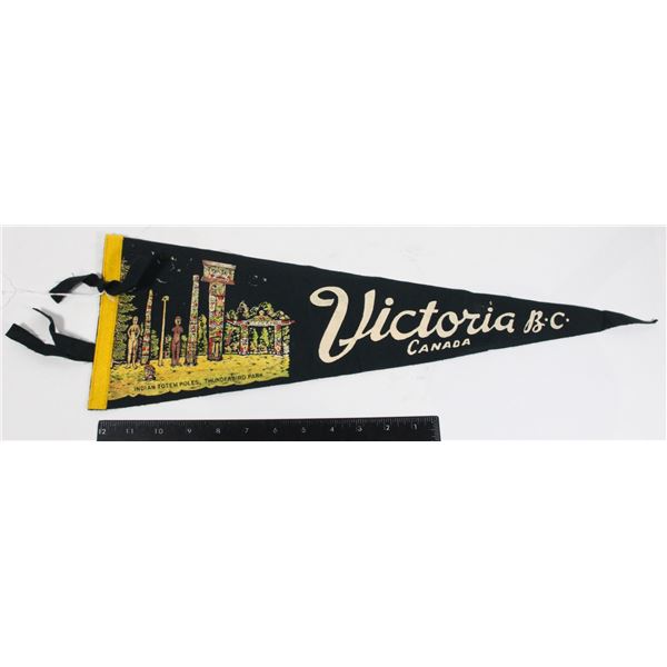 #869  1900's Pennant Victoria British Columbia