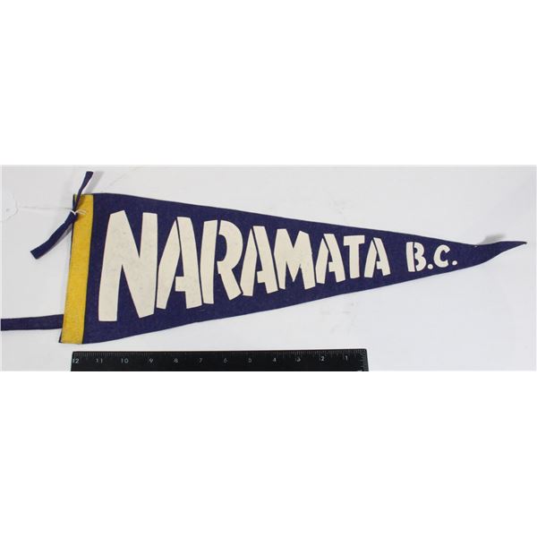 #875 1900's Pennant Naramata British Columbia