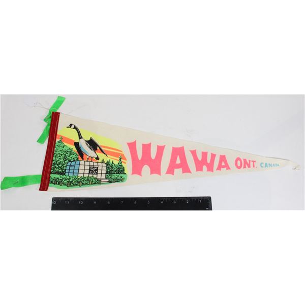 #886 1970's Pennant Wawa Ontario Canada