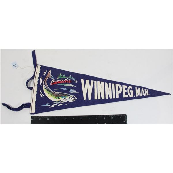 #889 1900's Pennant Winnipeg Manitoba Canada