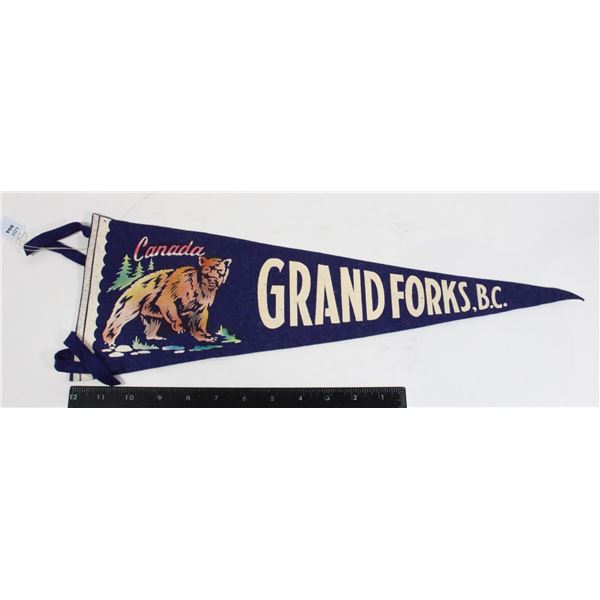 #894 1900's Pennant Grand Forks British Columbia