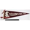 Image 1 : #902 1900's Pennant Yellowstone Park Wyoming USA