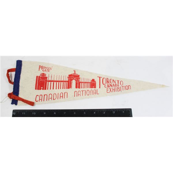 #916 Early Pennant  Canadian National Exhibition