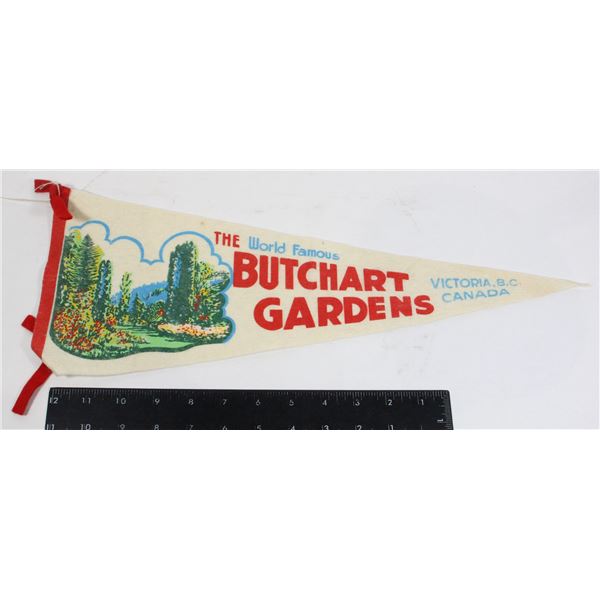 #934 1900's Pennant Butchart Gardens Victoria BC