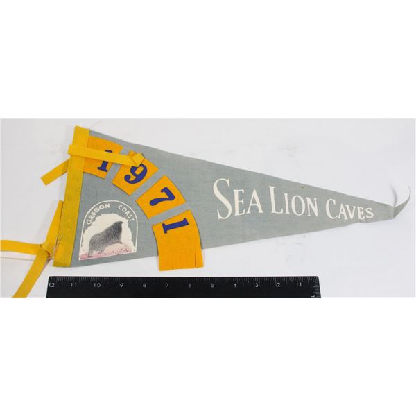 #936 1971 Pennant  Sea Lion Caves Oregon Coast USA
