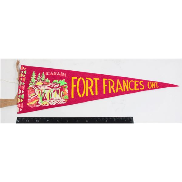 #937 1900's Pennant Fort Frances Ontario Canada