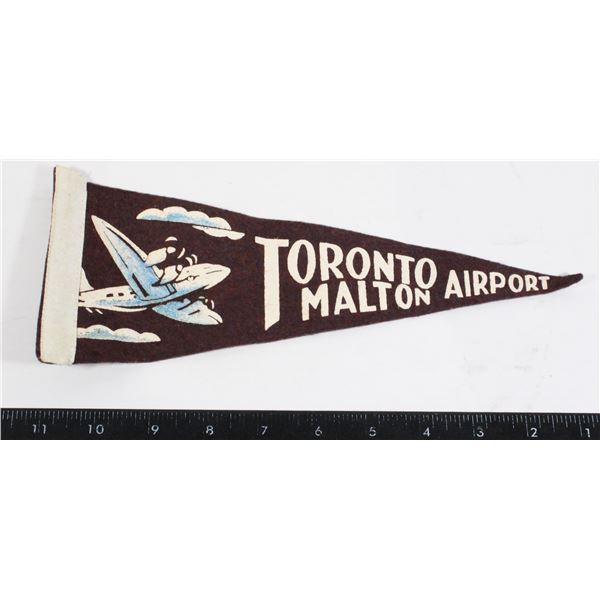 #943 1950's Pennant Toronto Malton Airport Small
