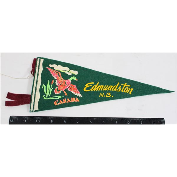 #951 1900's Pennant Edmundston New Brunswick