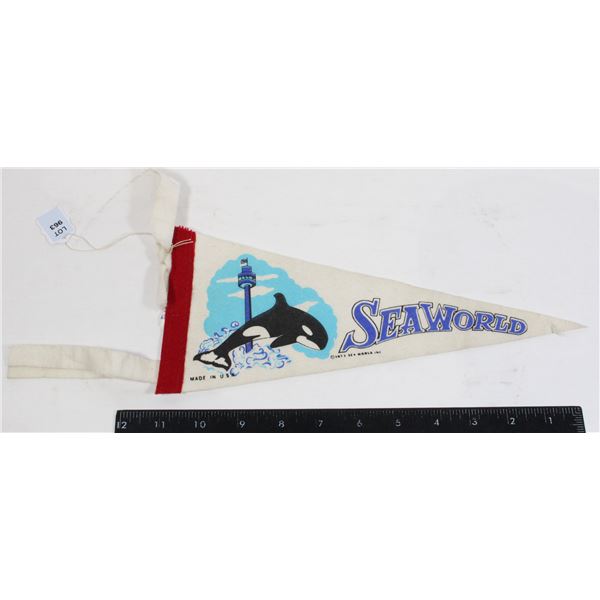#963 1973 Small Size Seaworld Orlando Pennant