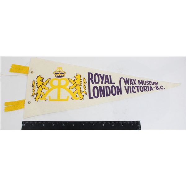 #969 Pennant Royal London Wax Museum Victoria BC