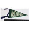 Image 1 : #973 Early 1900's Montreal Quebec Canada Pennant