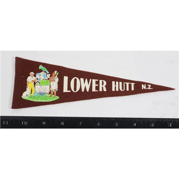 #974 Lower Hut NZ New Zealand Pennant Small