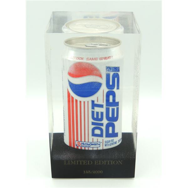 #976 1991 Diet Pepsi Can Acrylic Award Decoration