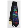 Image 1 : #984 Vintage Men's Tie Retro Hand Painted Design