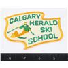 Image 1 : #1012 Vintage Calgary Heralnd Ski School Patch
