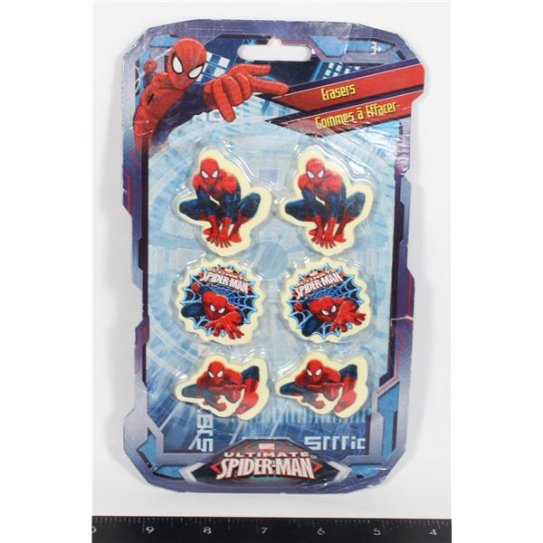 #1021 2012 Marvel Ultimate Spider-Man Erasers