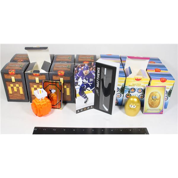 #1043 McDonalds Boxed Minecraft Mcnugget Toys