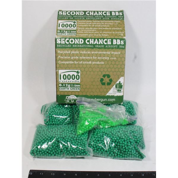 #1050 Second Chance BBs Large Box 0.12g 6mm