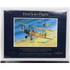 Image 1 : #1059 First Solo Flight Small Size Print 11x9 Inch