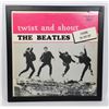 Image 1 : #1063 Framed Album Cover Twist & Shout The Beatles