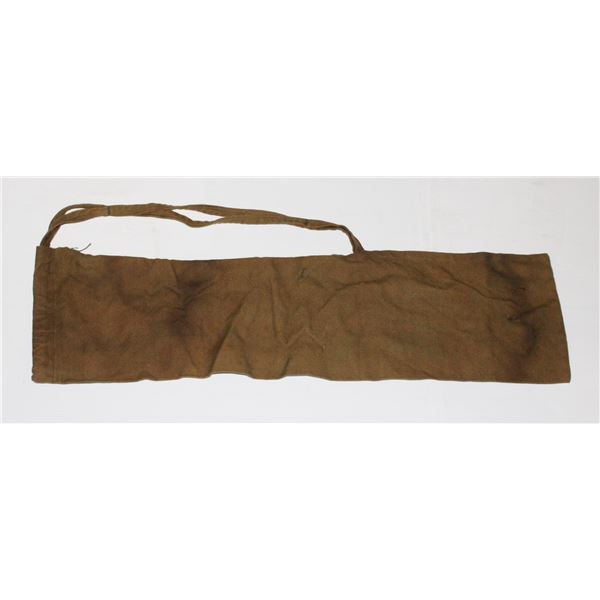 #1068 Worn Vintage Cloth Gun Bag Case