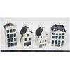 Image 1 : #1070 Bols Amsterdam 4 Porcelain Houses Décor
