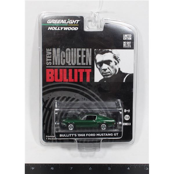 #1073 Greenlight Steve McQueen Bullitt Mustang