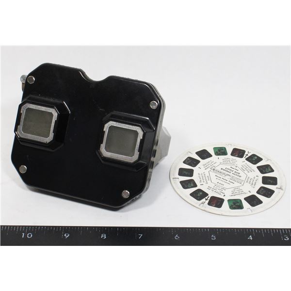 #1074 Sawyer's View-Master Toy Working w/ 1 Reel