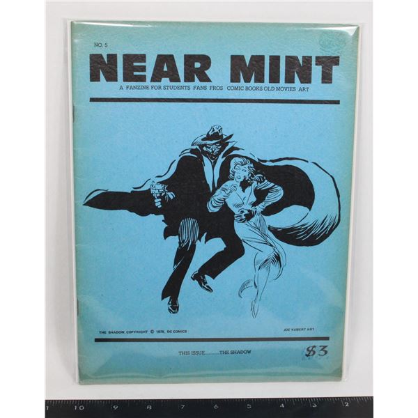 #1092 Near Mint #5 Comic Book Fanzine 1978