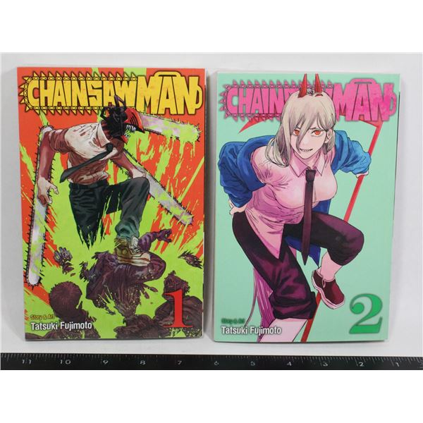 #1094 Manga Shonen Jump Chainsaw Man #1-#2