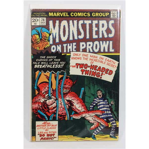 #1096 Marvel Comic Monsters on the Prowl #26 1973