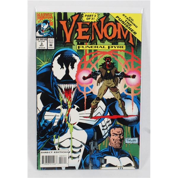 #1103 Marvel Comics  Venom Funeral Pyre #3 1993