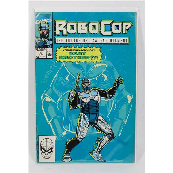 #1104 Marvel Comics Robocop #4 June 1990